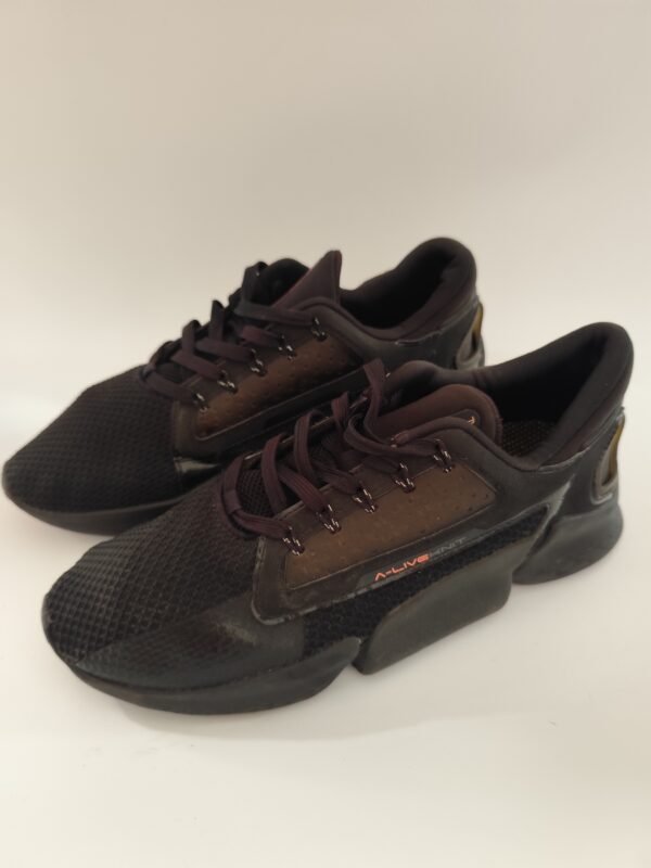 Anta Training Low-Top Running Shoes Men Sneakers Black- Size 44.5
