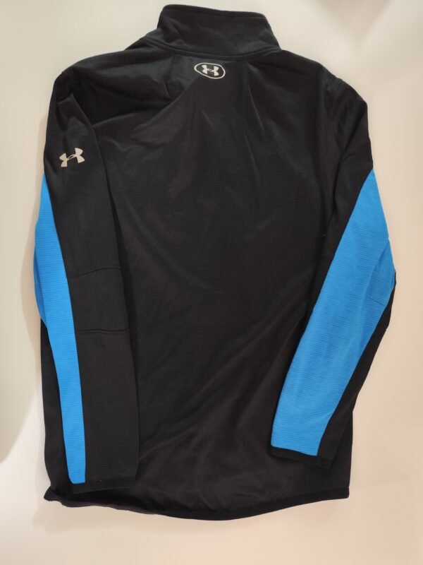 Under Armour ColdGear® Reactor Fitted - Large, Black & Blue - Image 8