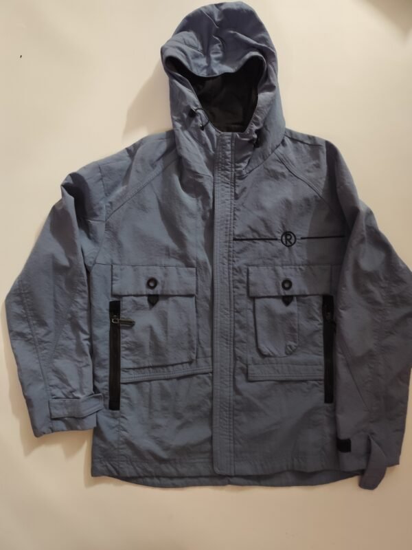 J.H.L.ZAI Hooded Jacket  - Large, Grey