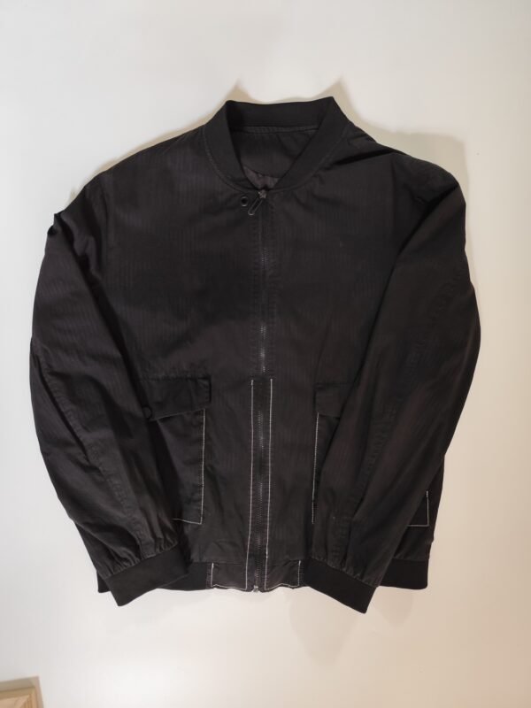 Black Racing Jacket - Large, Black