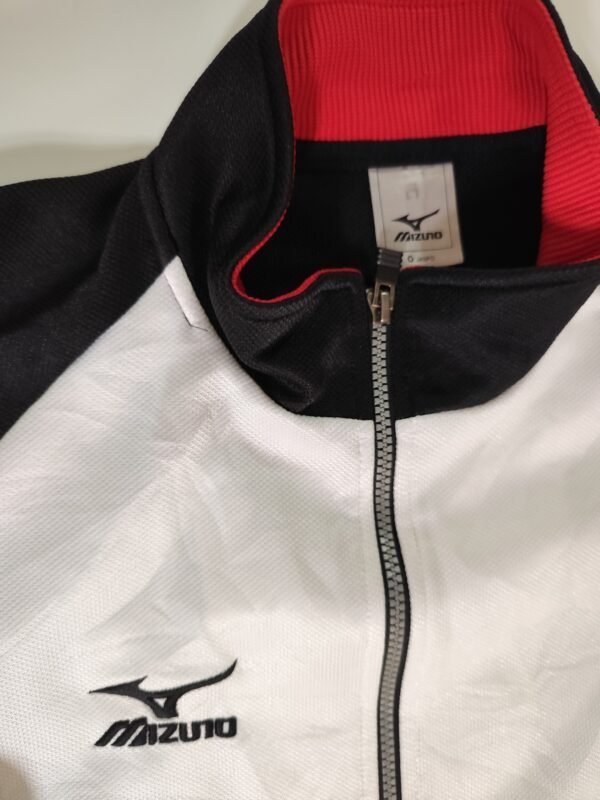 Mizuno Komyo Wadaiko Club Track Jacket - Large, Red, Black & White - Image 3