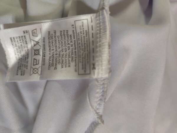 adidas Elevated Quarter-Zip Pullover Stretch Midlayer - Large, White - Image 5