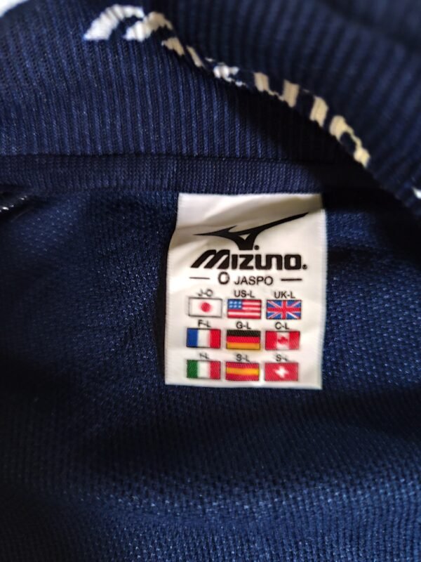 Mizuno Track Jacket - Large, Navy Blue - Image 4