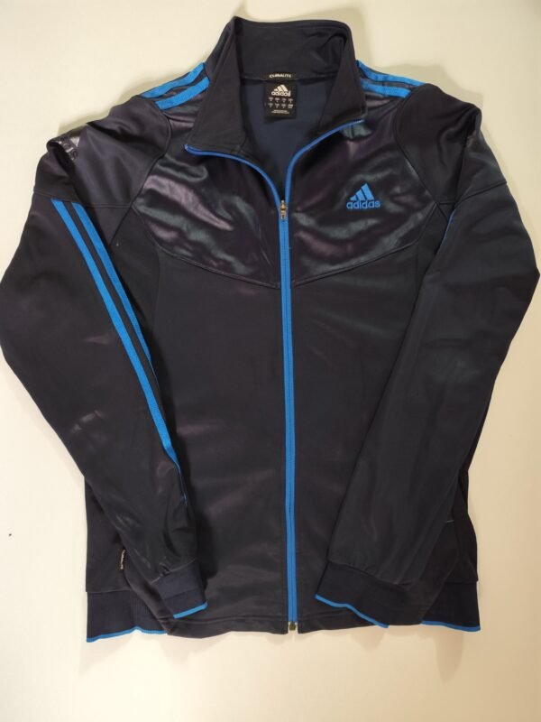 adidas CLIMALITE Track Jacket - Medium, Black