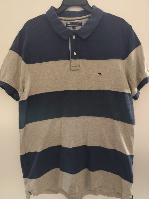 Tommy Hilfiger Polo - L, Multicolored - L: 69 - W: 45 - SL:19
