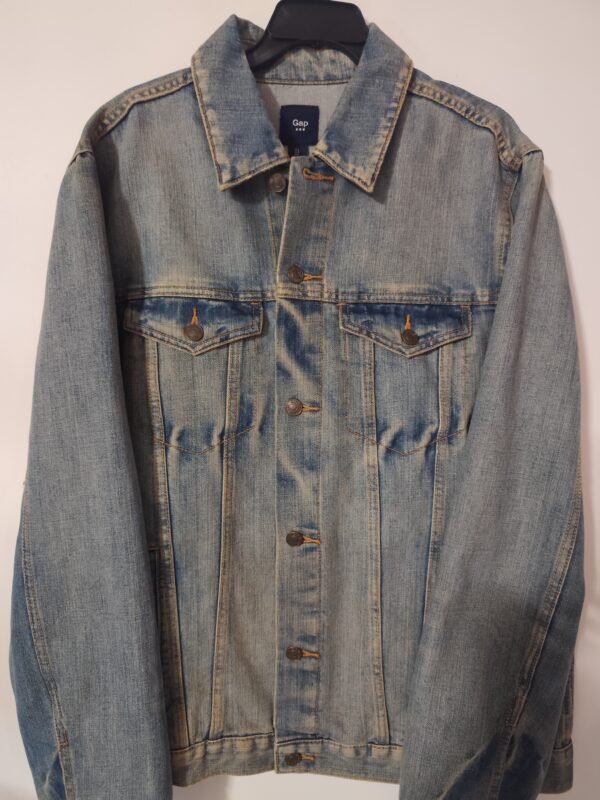 Gap Denim Jacket L68  W55 SL66 - Size 0, Blue