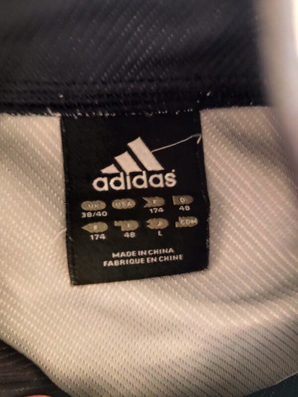 adidas Track Jacket White JD2019  - Size Large, Grey - Image 6