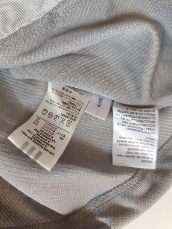 adidas Track Jacket White JD2019  - Size Large, Grey - Image 4