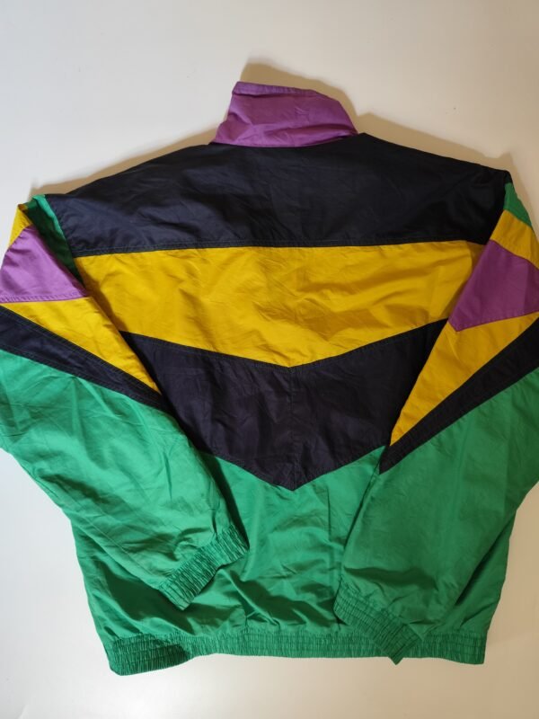 Puma Top High Tech P.F.S Jacket  - Size Large, Green Puple Yellow Black - Image 4