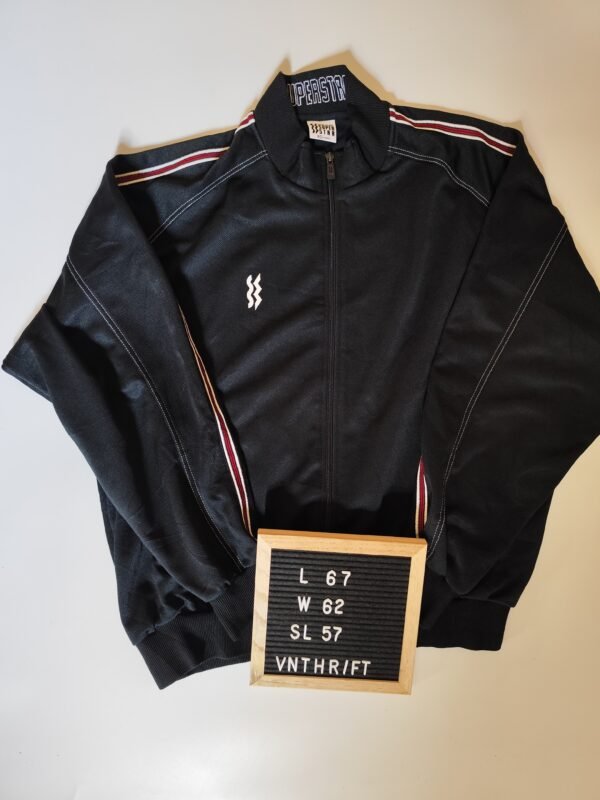 Mizuno XO Jaspo Exercise Unit Super Star Jacket - Size Large, Black - Image 2