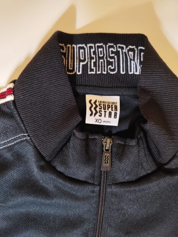 Mizuno XO Jaspo Exercise Unit Super Star Jacket - Size Large, Black - Image 4