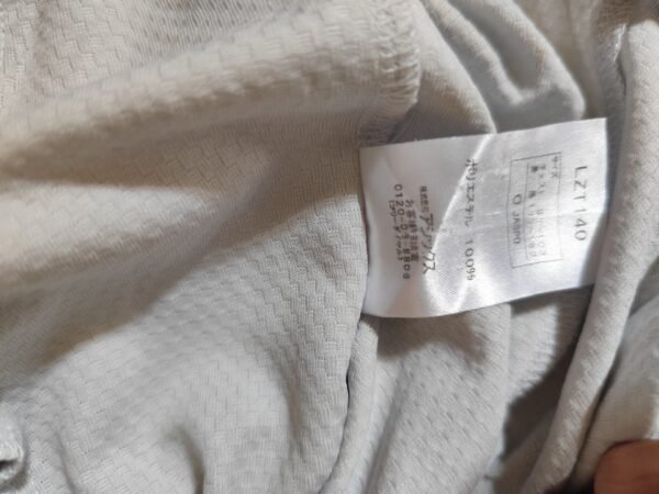 Asics Grey Windbreaker Jacket - Size Large, Grey - Image 5