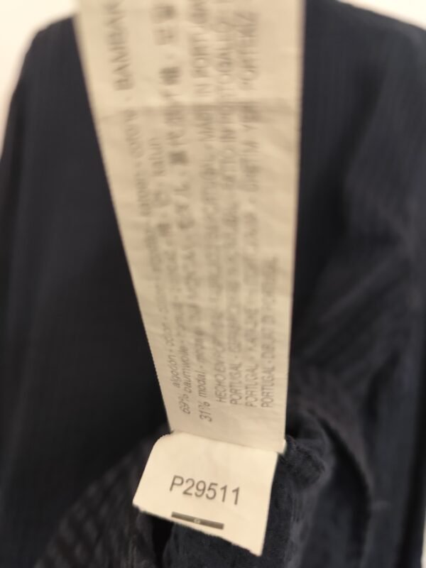Zara Slim Fit Long Sleeve - XL, Blue - L: 70 - W: 56 - SL:60 - Image 4