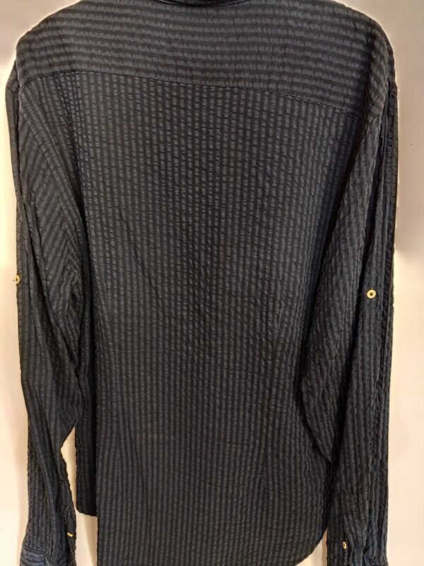 Zara Slim Fit Long Sleeve - XL, Blue - L: 70 - W: 56 - SL:60 - Image 3