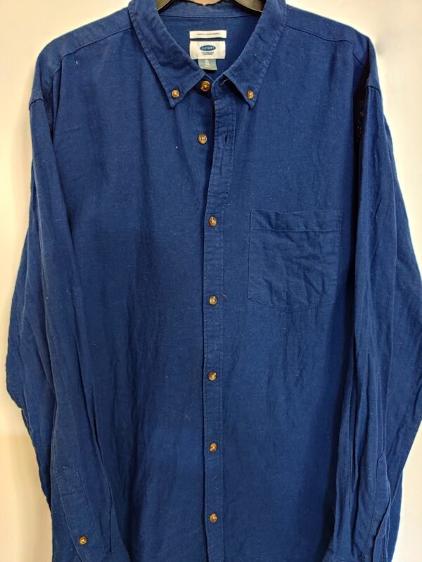 Old Navy Slim Fit Long Sleeve - XL, Blue - L: 70 - W: 61 - SL:60