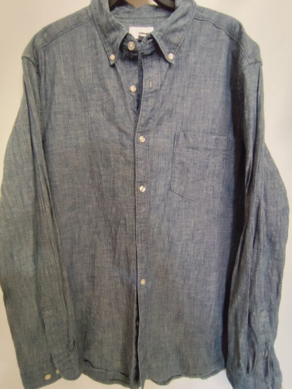 Sonoma Button Down Oxford Smart - XL, Grey - L: 77 - W: 61 - SL:61