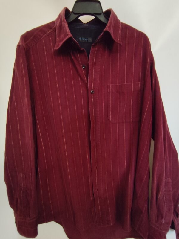 Clothes Truck Suede Long Sleeve - L, Red - L: 67 - W: 61 - SL:59