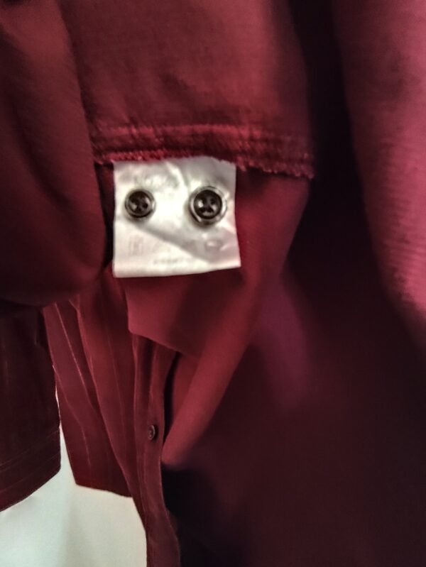 Clothes Truck Suede Long Sleeve - L, Red - L: 67 - W: 61 - SL:59 - Image 4