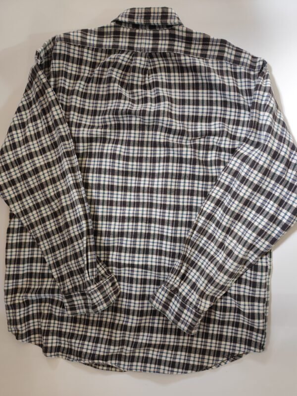 Ralph Lauren Button Down Oxford Smart Flannel - XL, Multicolored - L: 89 - W: 77 - SL:67 - Image 4