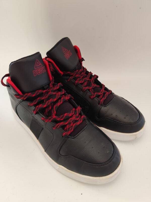 Peak High Top Red Laces Shoes - Black, 44