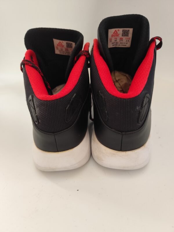 Peak High Top Red Laces Shoes - Black, 44 - Image 4