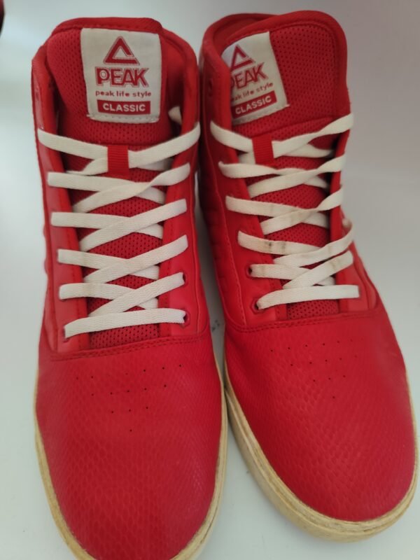 Peak DB64075-1 High Top Shoes - Red, 40 - Image 2