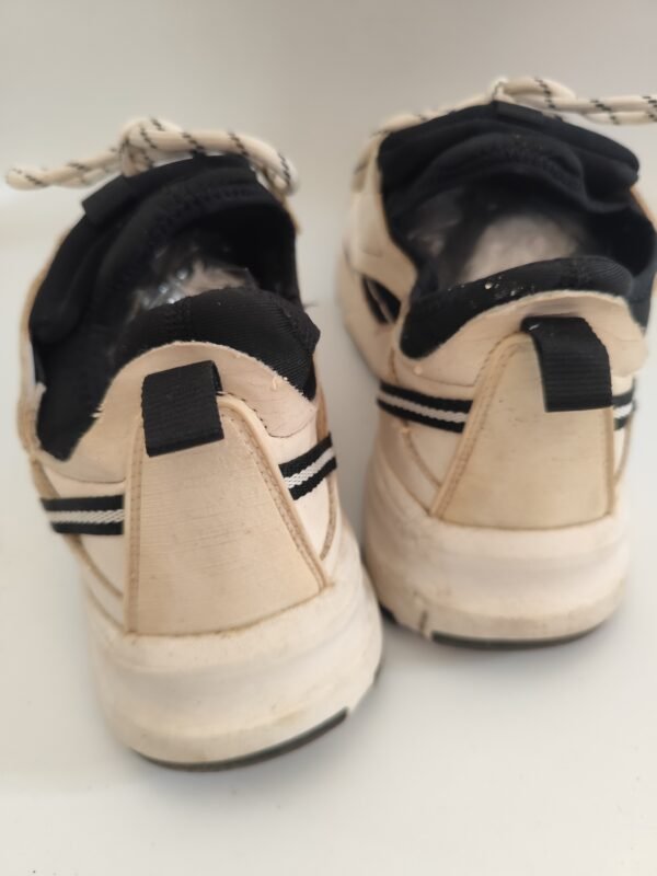 Zara Athletic Striped Laces Sneakers - White, 45 - Image 3