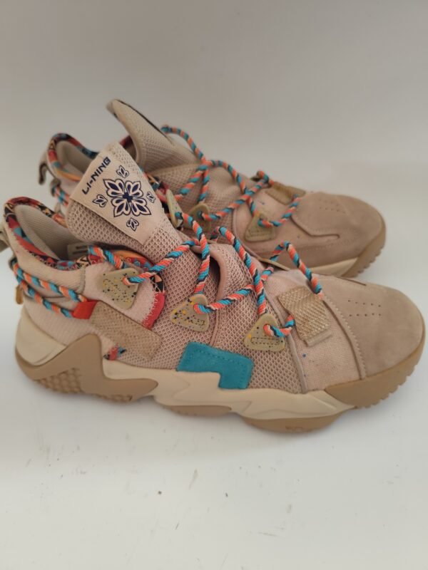 Li-ning Countflow x Dunhuang Museum Silk Road TuoLing Chunky Shoes AGLQ163-2 (New at $285) Sneakers - Brown, 42.5 - Image 2