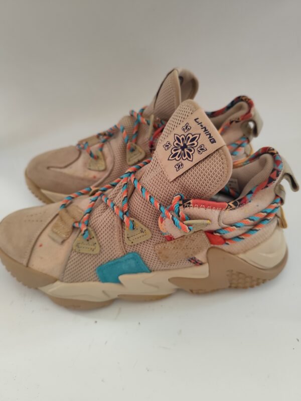Li-ning Countflow x Dunhuang Museum Silk Road TuoLing Chunky Shoes AGLQ163-2 (New at $285) Sneakers - Brown, 42.5 - Image 4