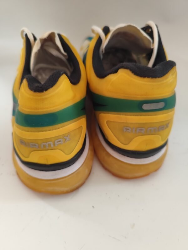 Nike Air Max, White Green & Yellow Mesh Sneakers - Multicolored, 44 - Image 3