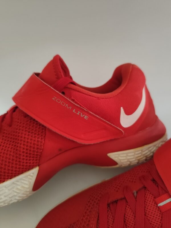 Nike Zoom Live EP 2017 Red White Men Basketball Shoes Sneakers 860633-606 Sneakers - Red, 43 - Image 4