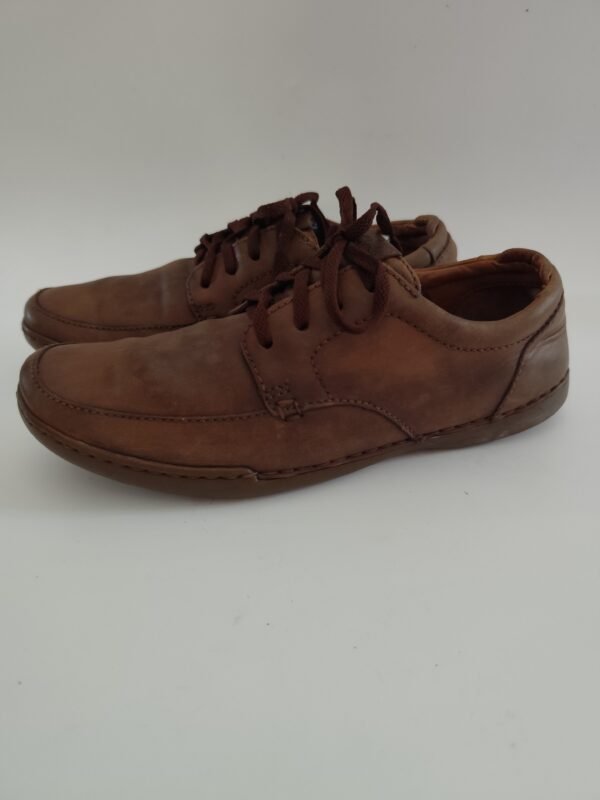 Clarks Real Leather Shoes - Brown, 42 - Image 4