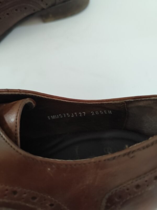 DFD Real Leather The Original Soda Hand Crafted Oxfor Shoes - Brown, 42 - Image 4