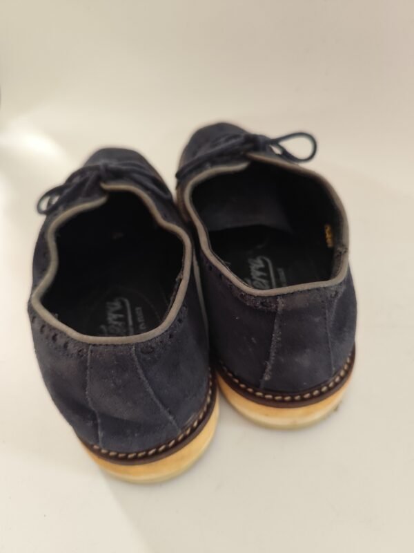 Vatterra Real Leather Made in Italy Shoes - Blue, 42 - Image 4