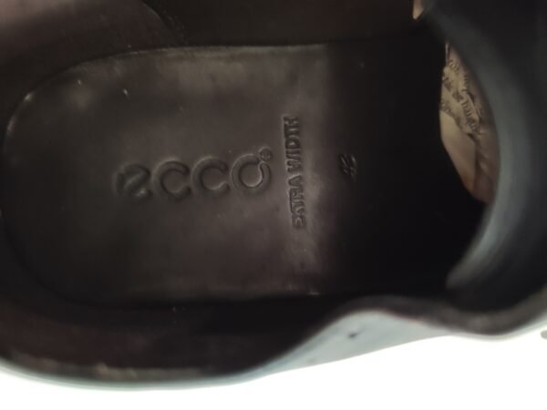 ecco Real Leather Extra Width Shoes - Black, 43 - Image 3