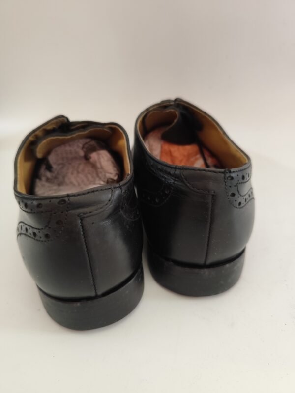 Real Leather Shoes - Black, 43 - Image 4