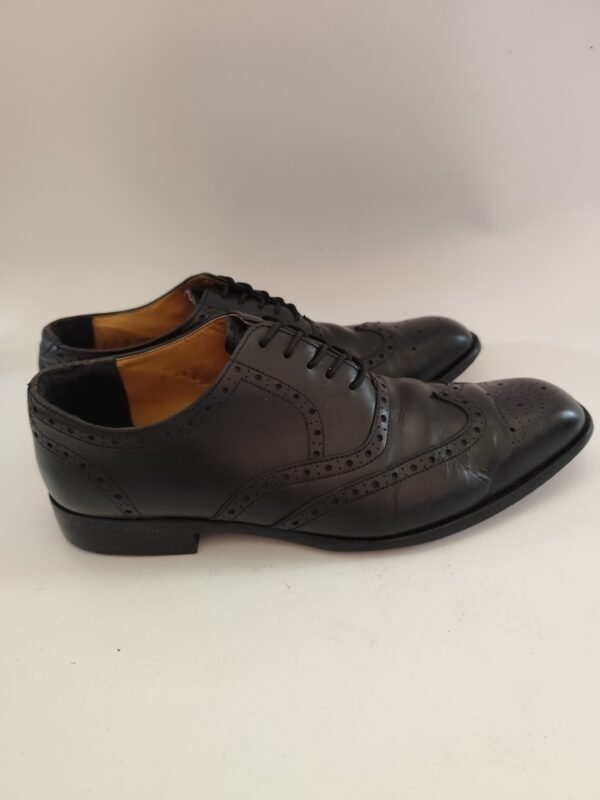 Real Leather Shoes - Black, 43 - Image 3