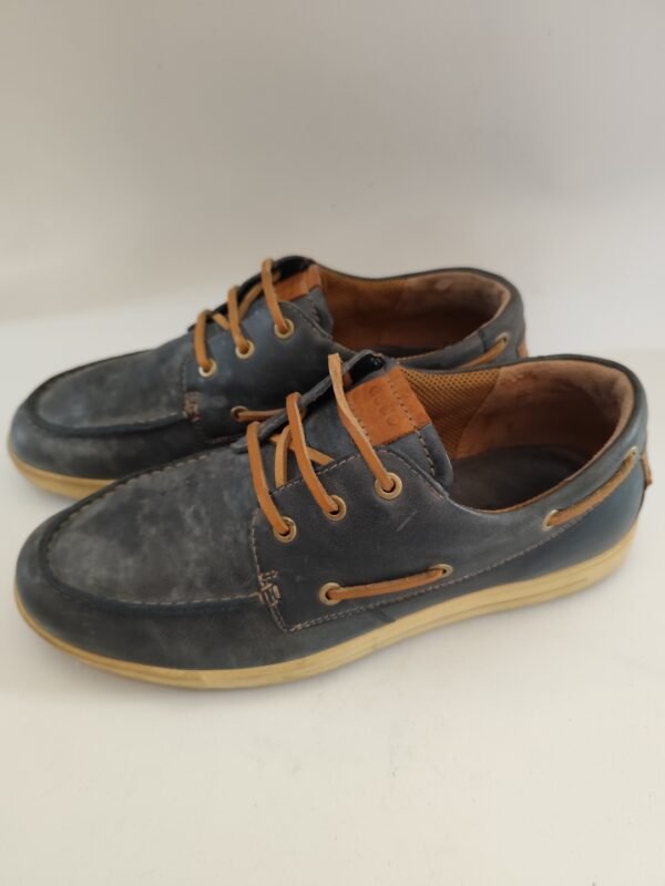 ecco Real Leather Shoes - Blue, 42 - Image 5