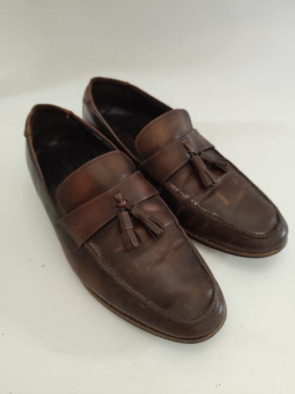 Mishall Real Leather by Tandy Shoes - Brown, 42