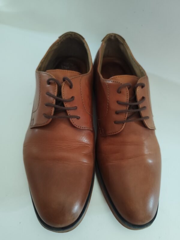 Aldo Real Leather Shoes - Brown, 42 - Image 2