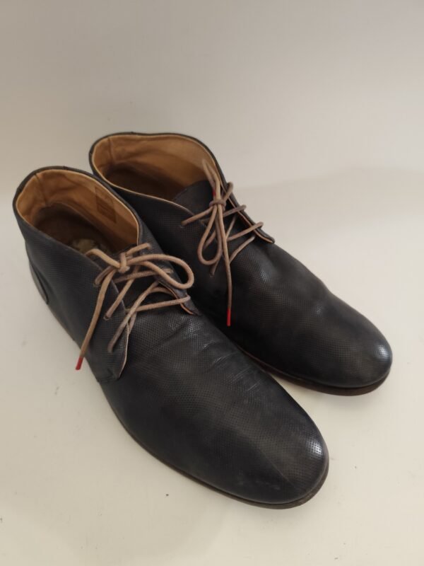 Strelli Jeans Real Leather Made in Italy 133442 Shoes - BLue, 42