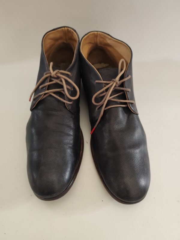 Strelli Jeans Real Leather Made in Italy 133442 Shoes - BLue, 42 - Image 2