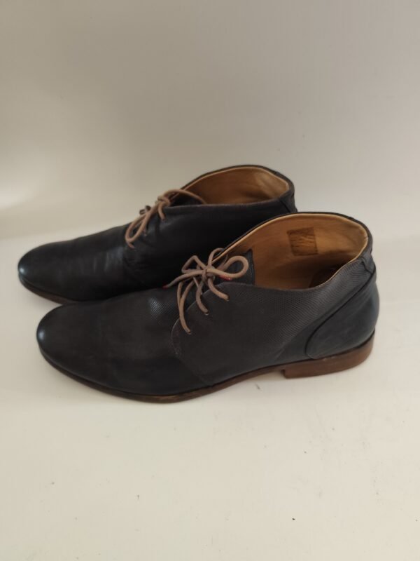 Strelli Jeans Real Leather Made in Italy 133442 Shoes - BLue, 42 - Image 4