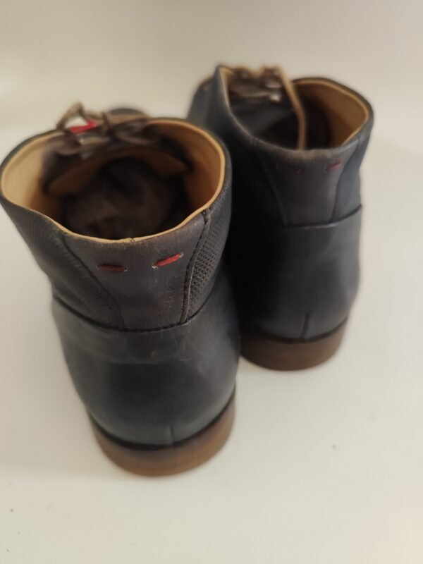 Strelli Jeans Real Leather Made in Italy 133442 Shoes - BLue, 42 - Image 3