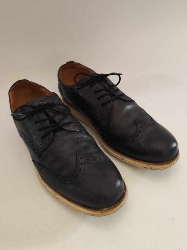 Cole Han Real Leather Shoes - Black, 42