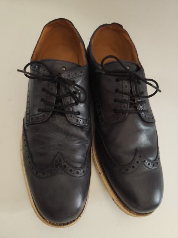 Cole Han Real Leather Shoes - Black, 42 - Image 2