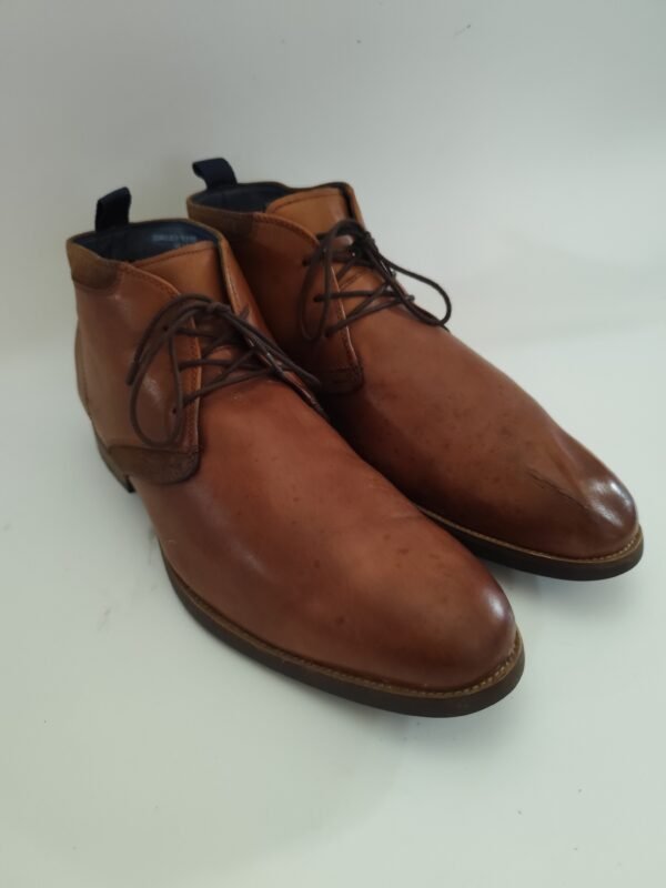Florsheim Real Leather Boots Shoes - Brown, 45