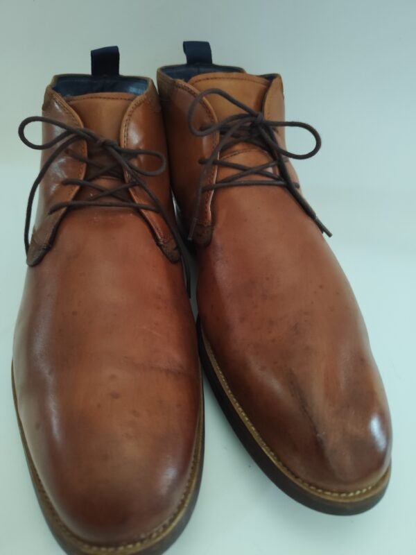 Florsheim Real Leather Boots Shoes - Brown, 45 - Image 2