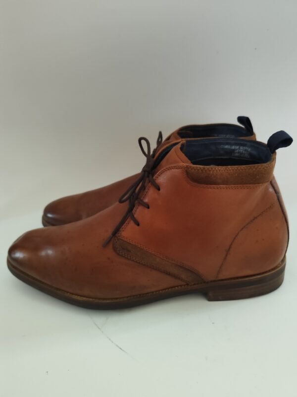 Florsheim Real Leather Boots Shoes - Brown, 45 - Image 4