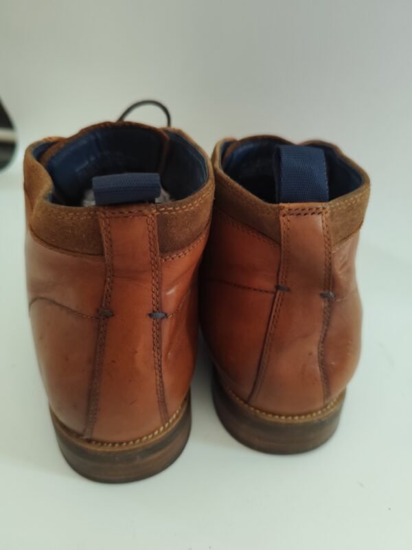 Florsheim Real Leather Boots Shoes - Brown, 45 - Image 3